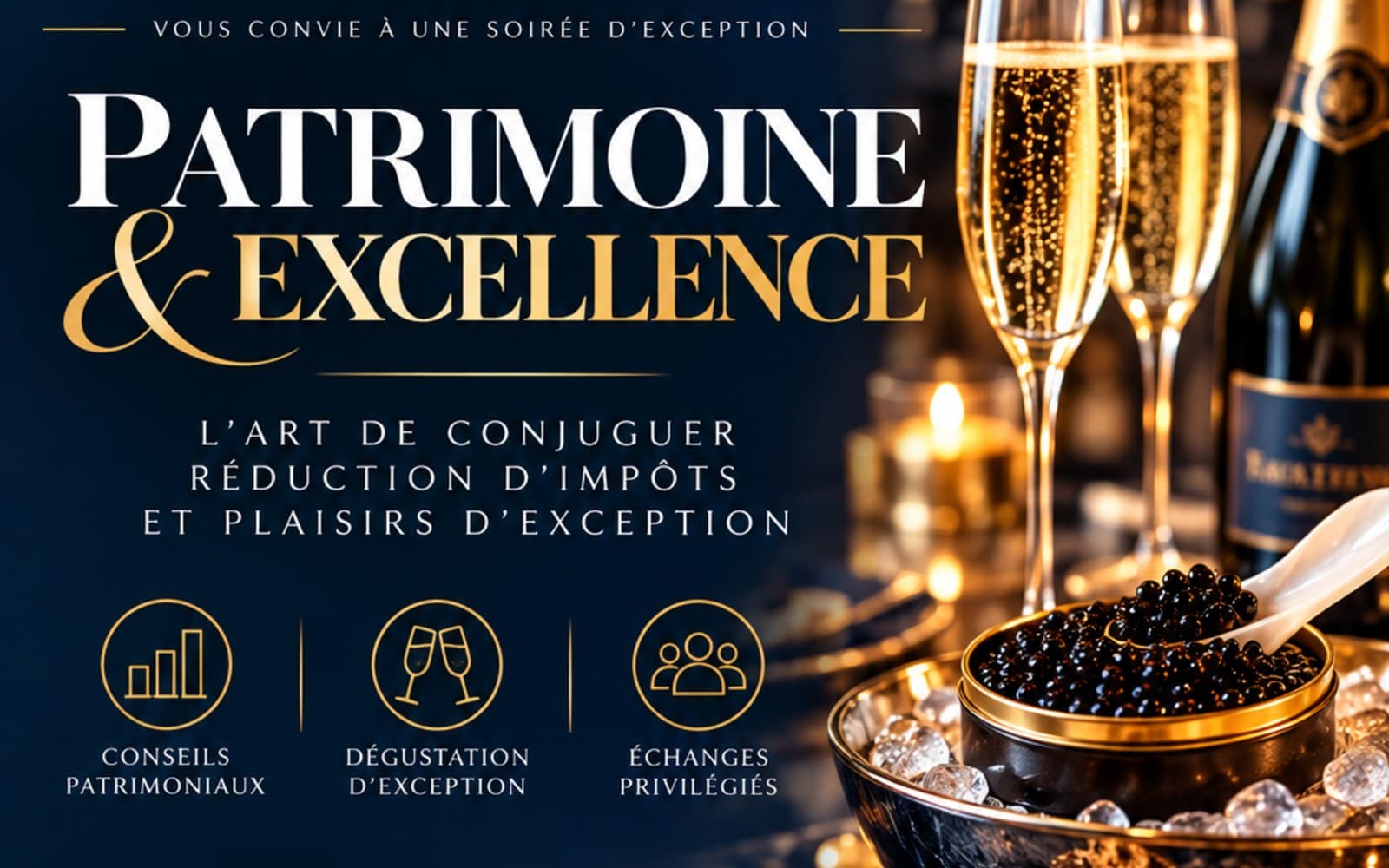 🥂 AMIS ENTREPRENEURS, ET SI ON PARLAIT DE VOS IMPÔTS AUTOUR D'UNE COUPE DE CHAMPAGNE ? 🍾 · Lyon